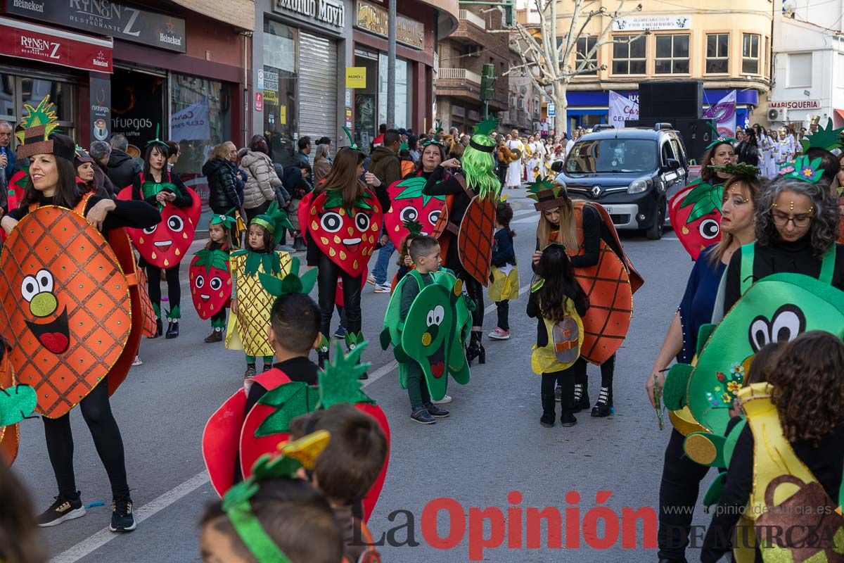 Los niños toman las calles de Cehegín en su desfile de Carnaval