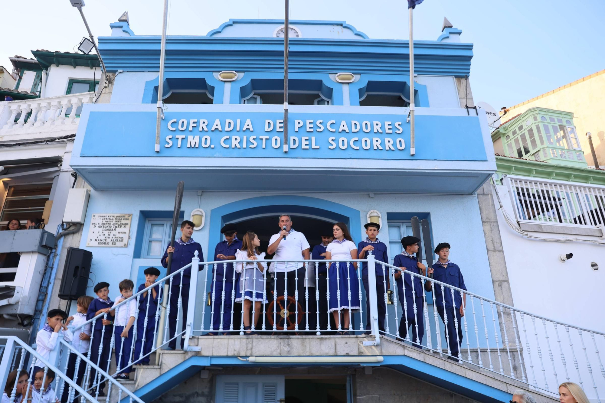 EN IMÁGENES: La procesión de "la llamada de la mar" en el Carmen de Luanco