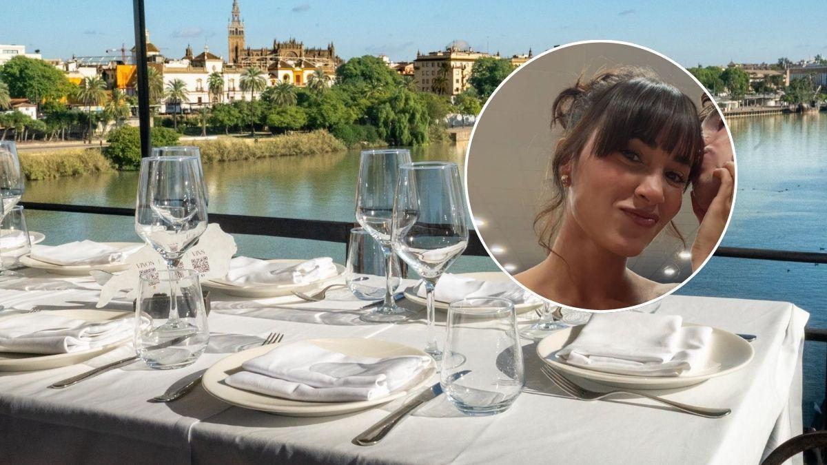 Aitana se rinde ante un conocido restaurante de Triana con vistas al Guadalquivir
