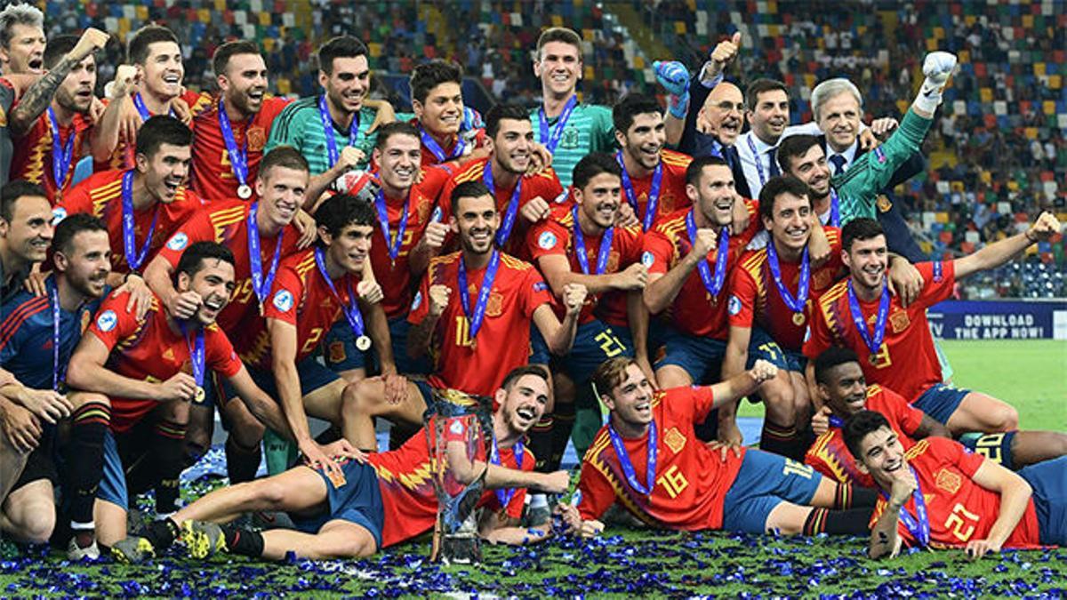 La selección española se consagra campeona del Europeo sub 21