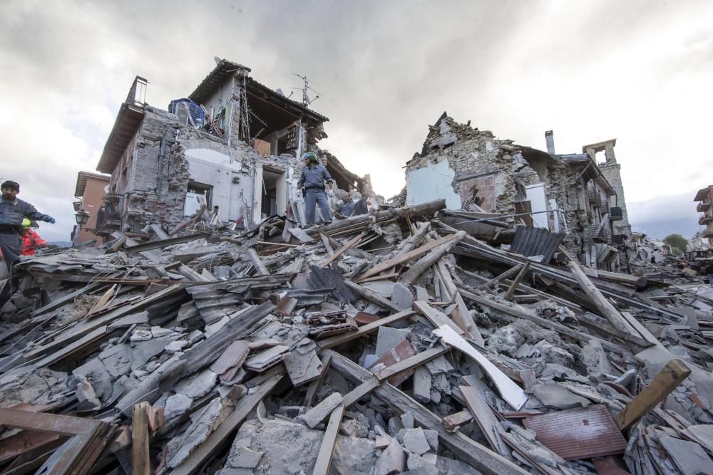 Terremoto en el centro de Italia