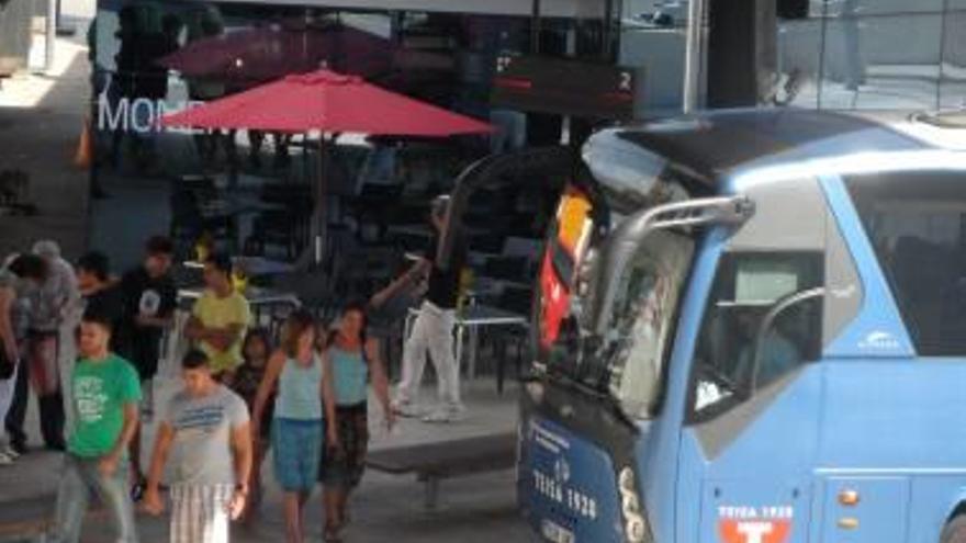 L&#039;estació d&#039;autobusos d&#039;Olot, en una imatge d&#039;arxiu.