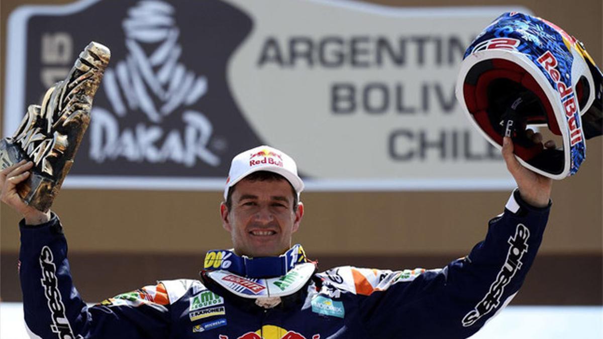 Marc Coma logró su quinta victoria en el Dakar