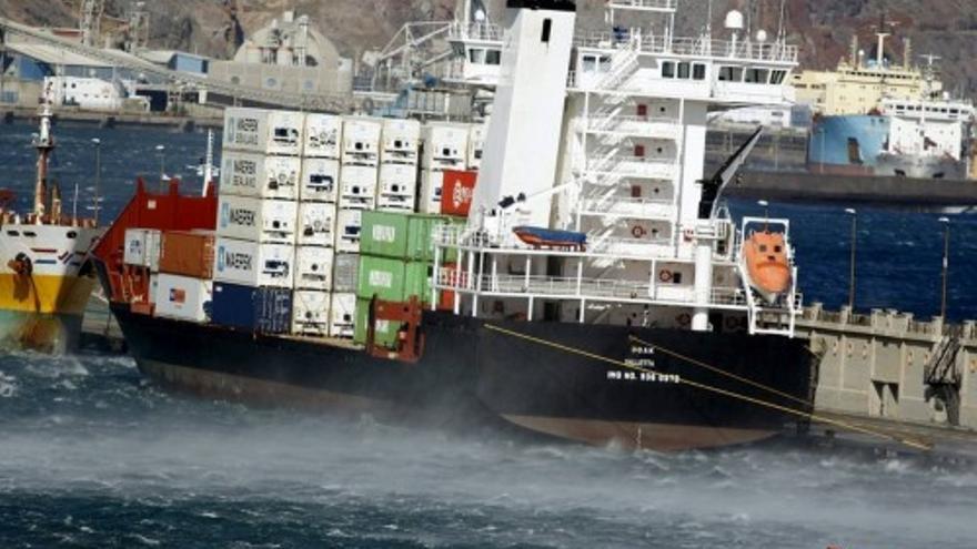 Efectos del temporal en Lanzarote