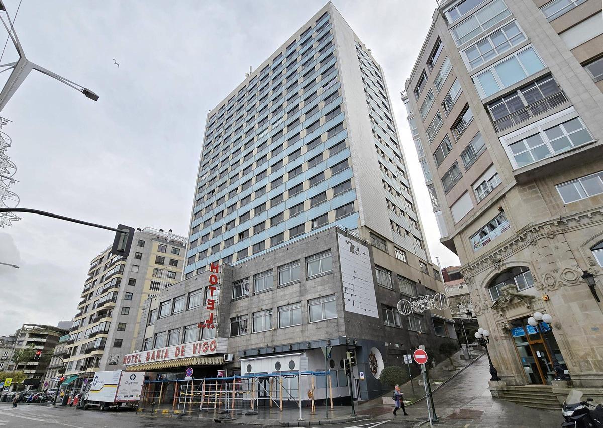 Comienzan las obras en el interior del Hotel Bahía de Vigo