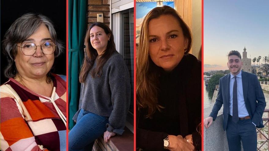 Cuatro compradores de vivienda, con 30 años de diferencia: 