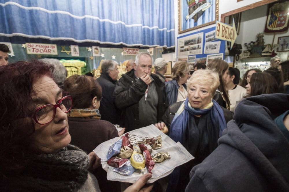 Inauguración del belén de la Barqueta de Benidorm