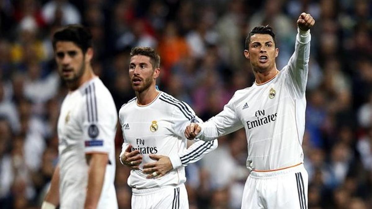 Sergio Ramos y Cristiano Ronaldo discutieron