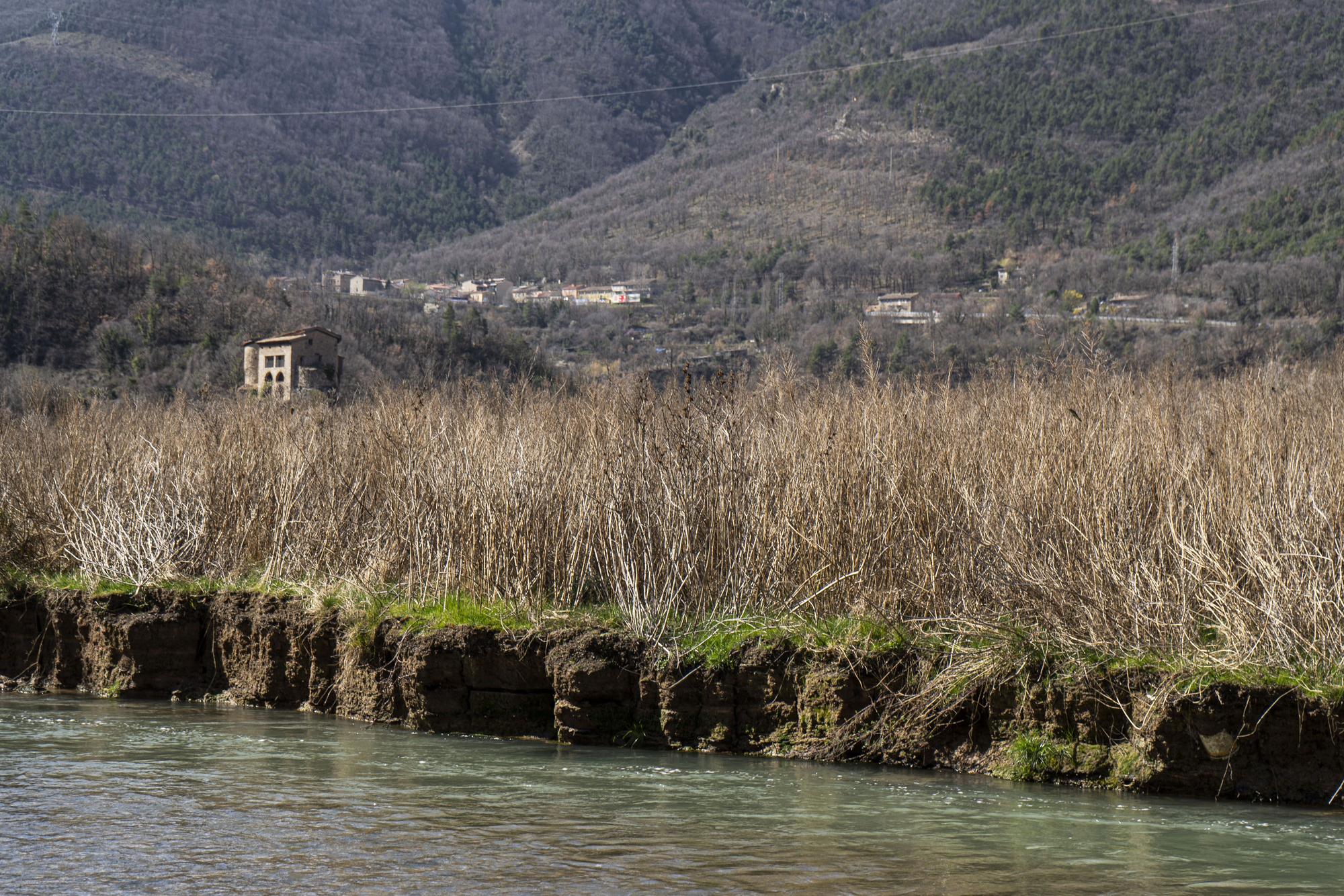 L'embassament de la Baells continua a nivells mínims d'aigua