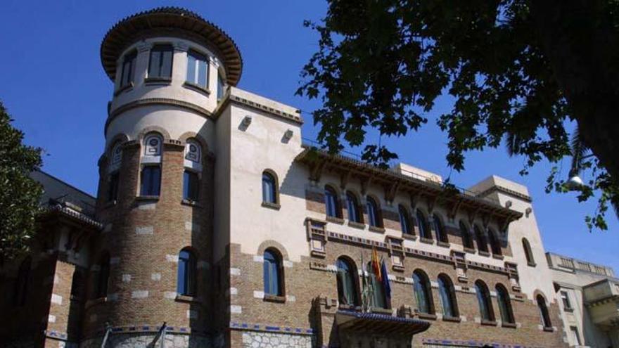 Imagen del Rectorado de la Universidad de Málaga.