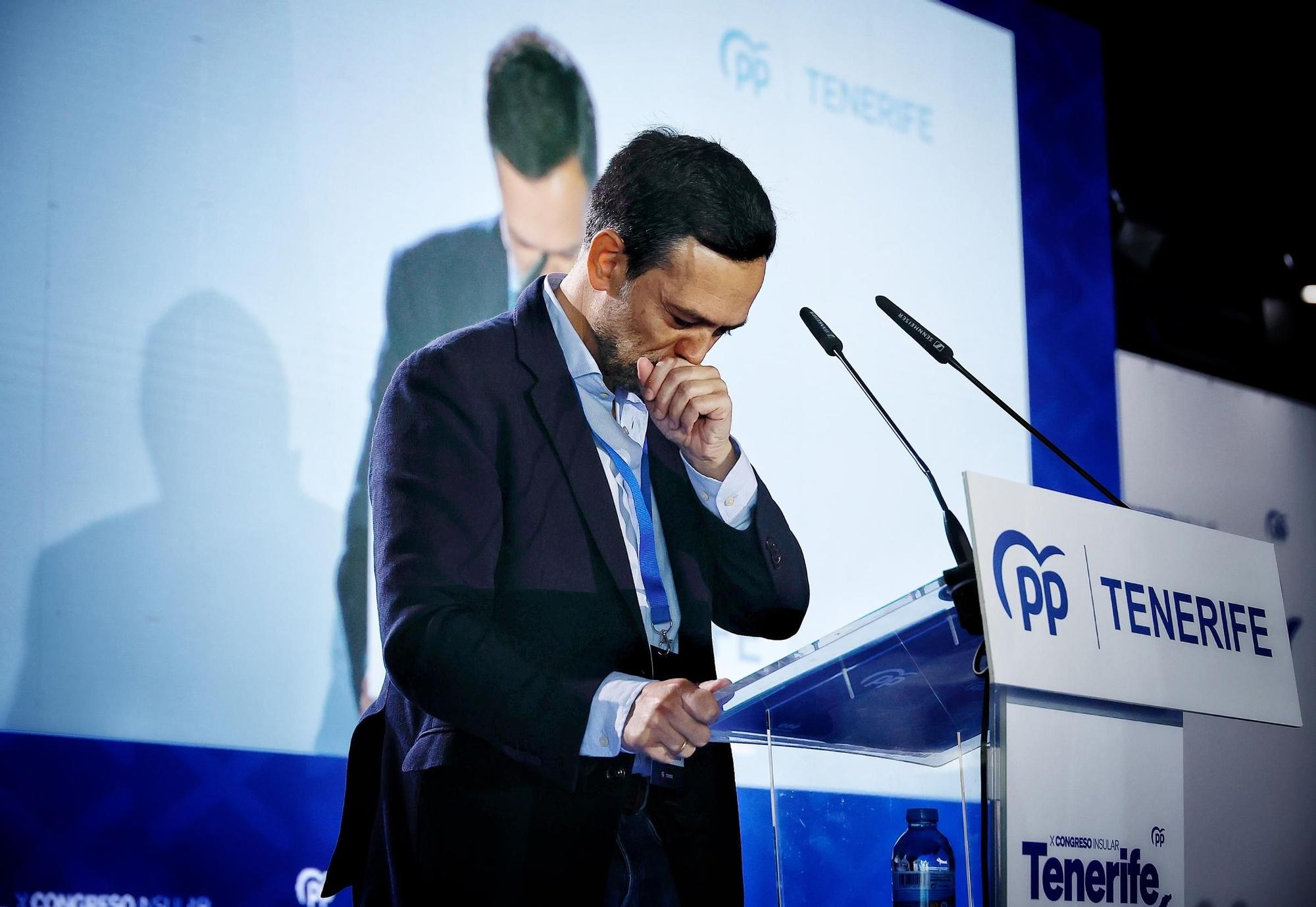 X Congreso Insular del Partido Popular, donde Lope Afonso ha sido elegido como presidente de los populares en Tenerife