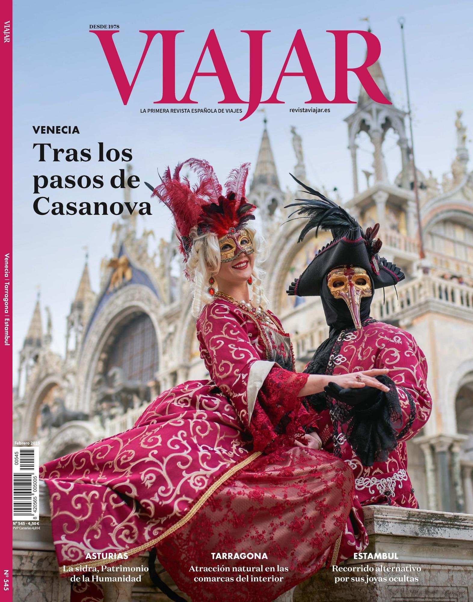 Portada VIAJAR febrero 2025.