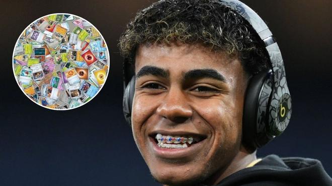 Lamine Yamal desvela su colección de cartas Pokémon en redes: "¿Cuánto valen?"