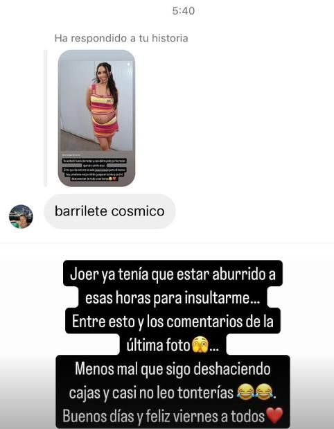 La respuesta de Cristina Pedroche a un insulto