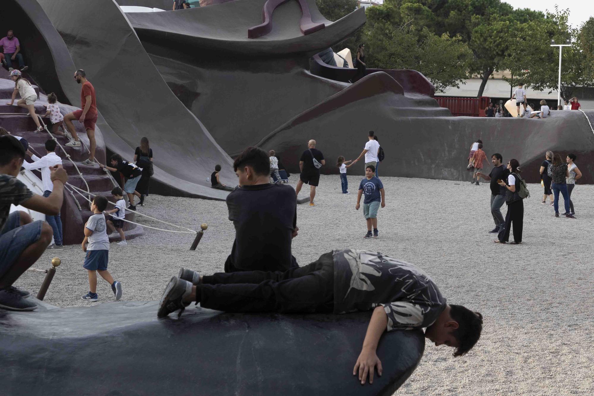 Primeras horas del nuevo Parque  Gulliver