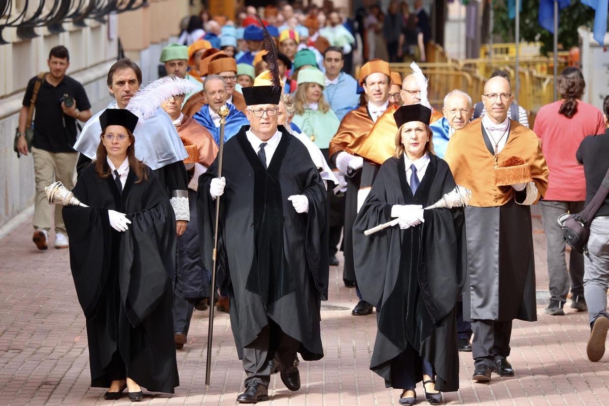 Acto de apertura del curso universitario.