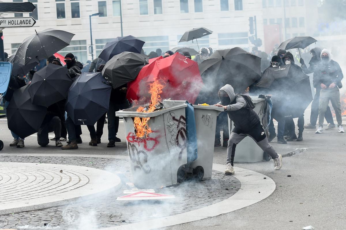 Despliege policial de máximos en Francia para la nueva jornada de protestas