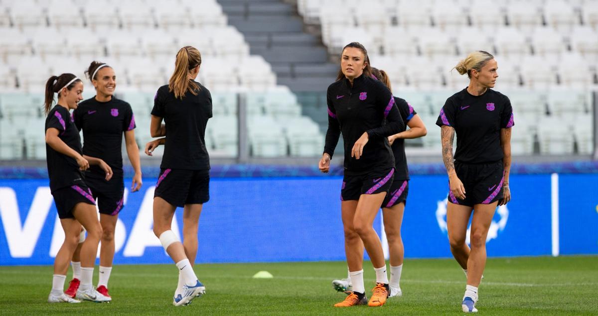 Las mejores imágenes del último entreno antes de la final de la Champions League