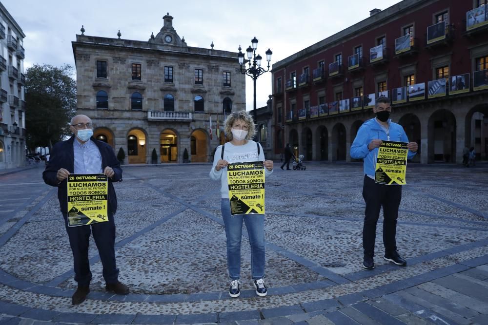 Los hosteleros de Gijón se ponen en marcha