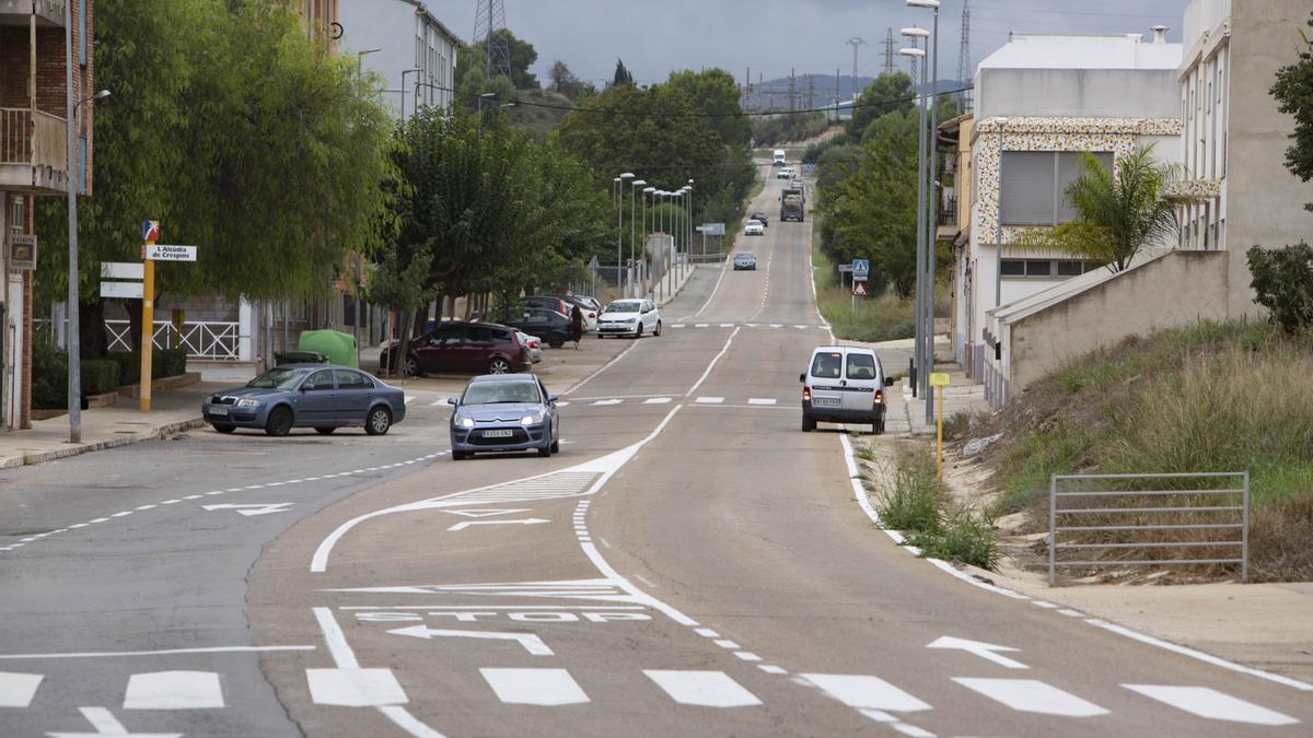 Una de las entradas a l&#039;Alcúdia de Crespins.