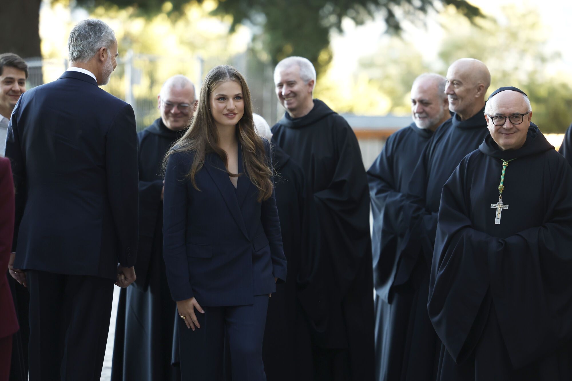 EN IMÁGENES: Leonor se da un baño de multitudes en su estreno como Princesa de Viana