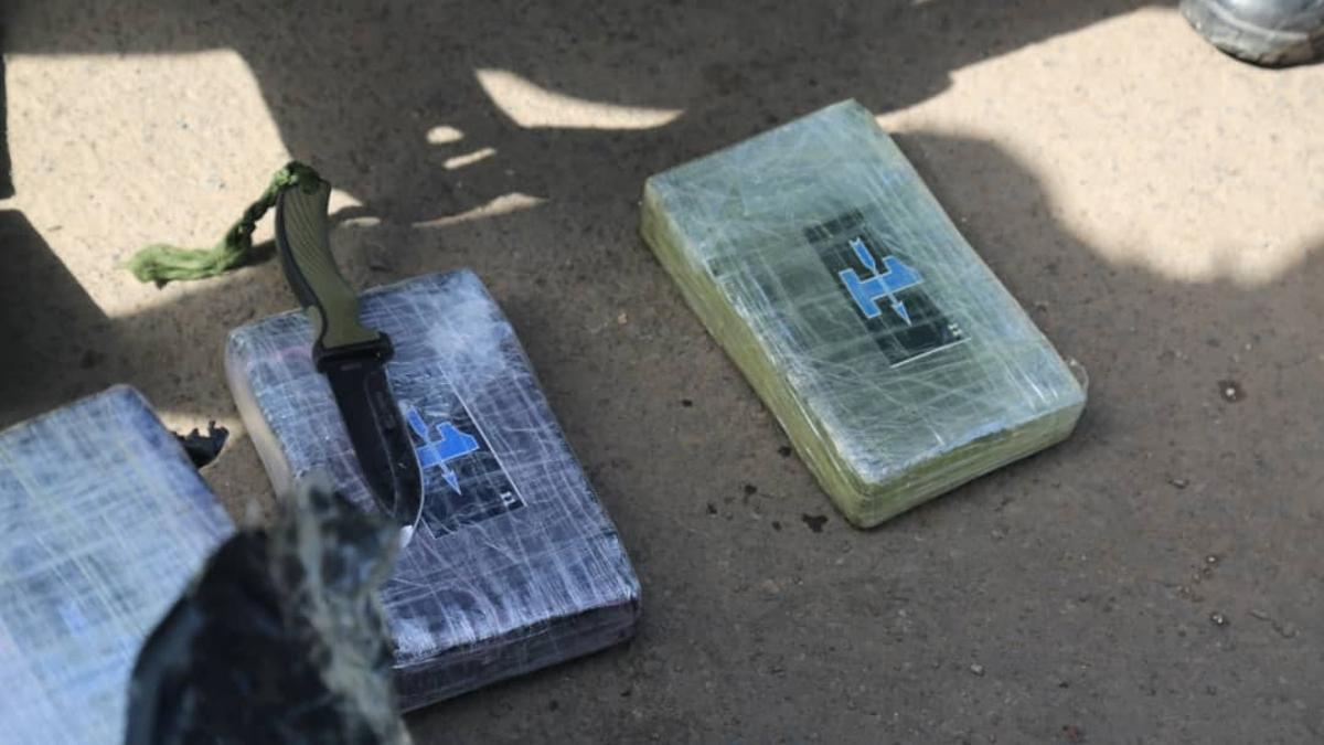Material incautado en una operación antidrogas con cinco españoles detenidos