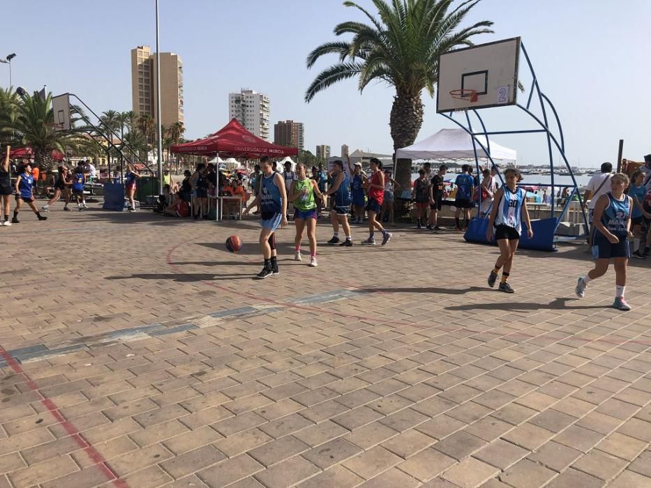 Campeonato de baloncesto 3x3 en La Ribera