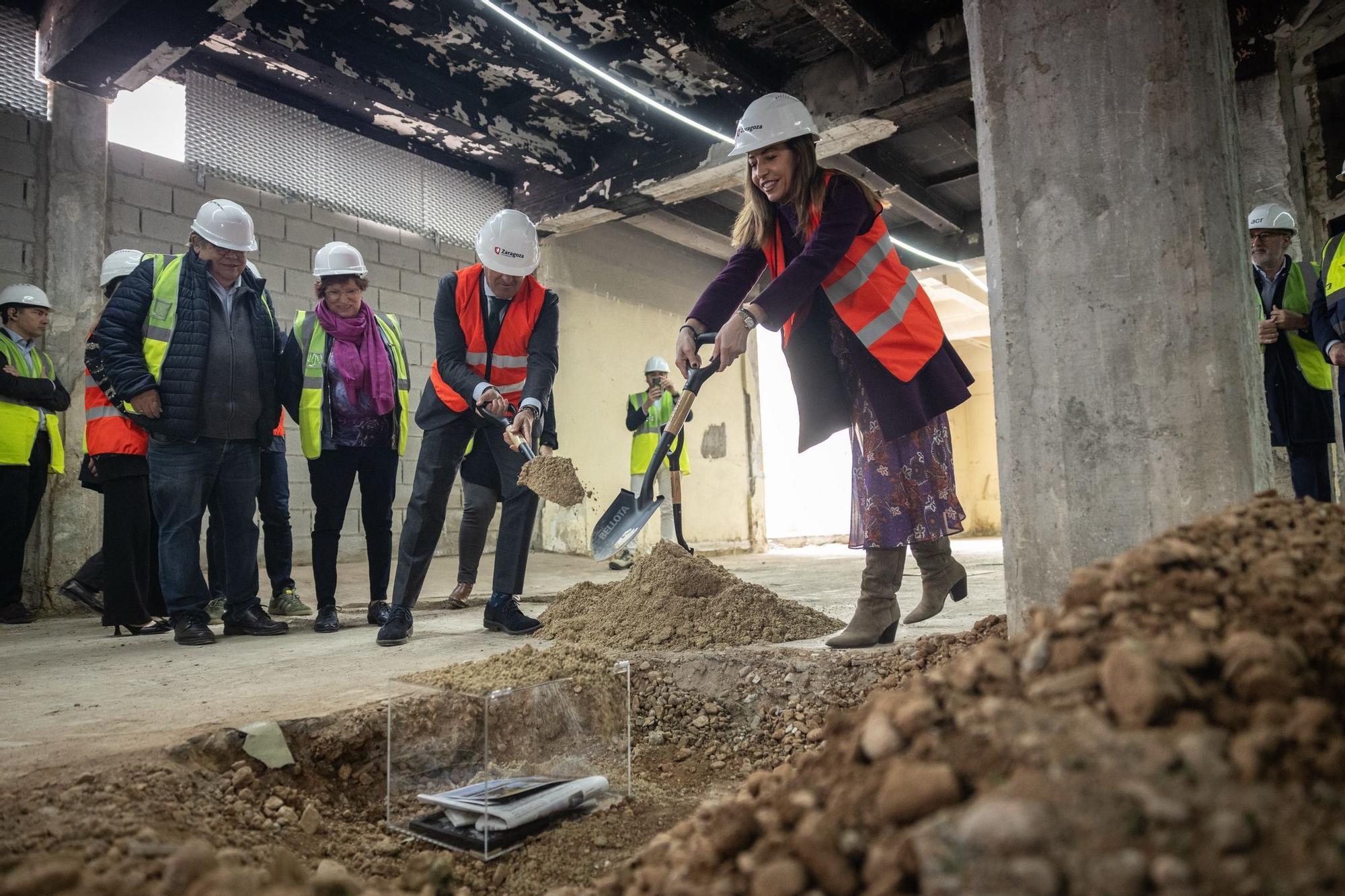 En imágenes | Ya están en marcha las obras de la futura Ciudad del Cine de Zaragoza