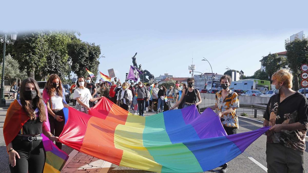 Manifestación por el Día del Orgullo de 2021