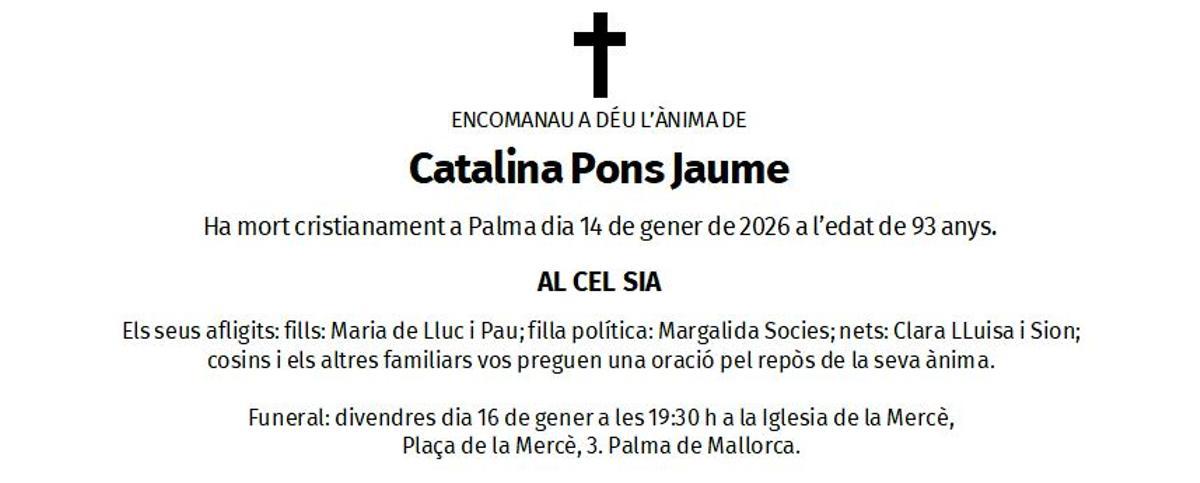 Catalina Pons Jaume