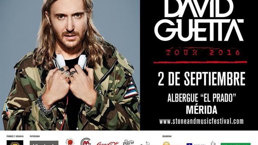 Vendidas 2.000 localidades para la actuación de David Guetta en Mérida en unas horas