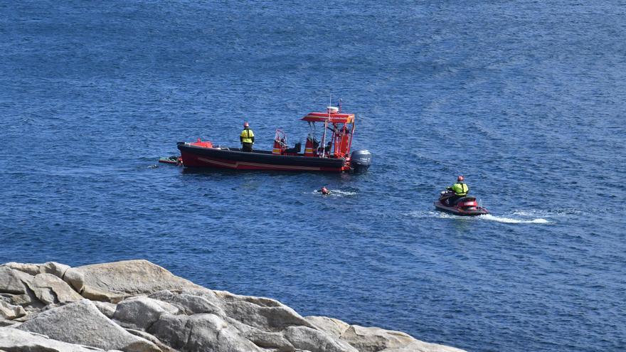 Salvamento busca a un posible desaparecido en la ensenada del Orzán de A Coruña