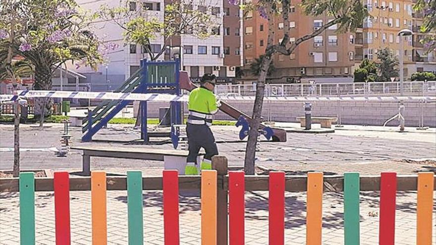 Vila-real mantendrá sin uso los parques infantiles