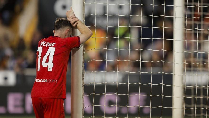Lesión de Peque: parte médico, tiempo de baja y cuántos partidos se perderá con el Sevilla FC