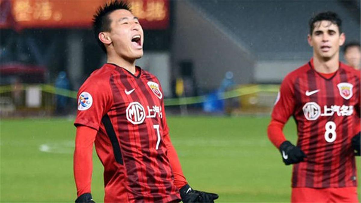 Así juega Wu Lei, la estrella china que reforzará el Espanyol