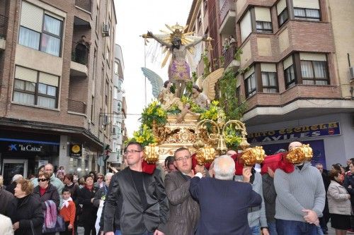 Regreso del Santo Cristo hasta su ermita desde San Jose? Obrero en Cieza