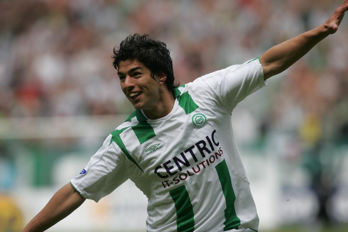 Suárez jugó en el Groningen en la temporada 2006-07