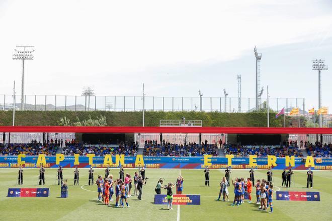 Capitana eterna. Así despidió el Barça a Vicky Losada