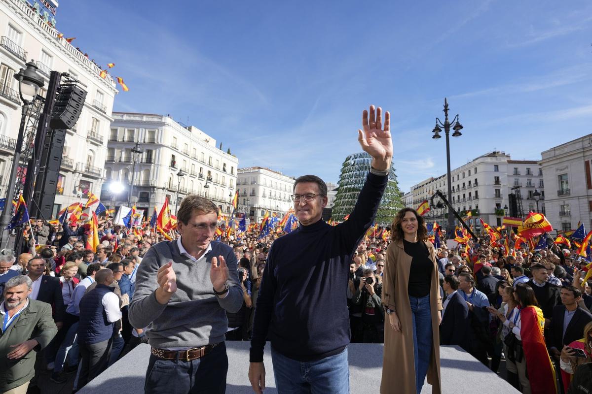 Manifestaciones en ciudades de toda España tras el acuerdo del PSOE y Junts