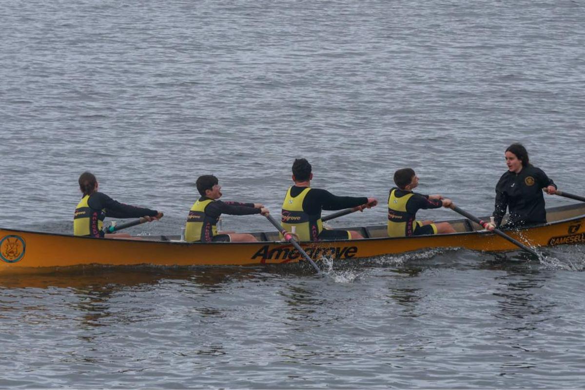 Las imágenes de las regatas de la I Bandera Conservas Orbe en Vilaxoán
