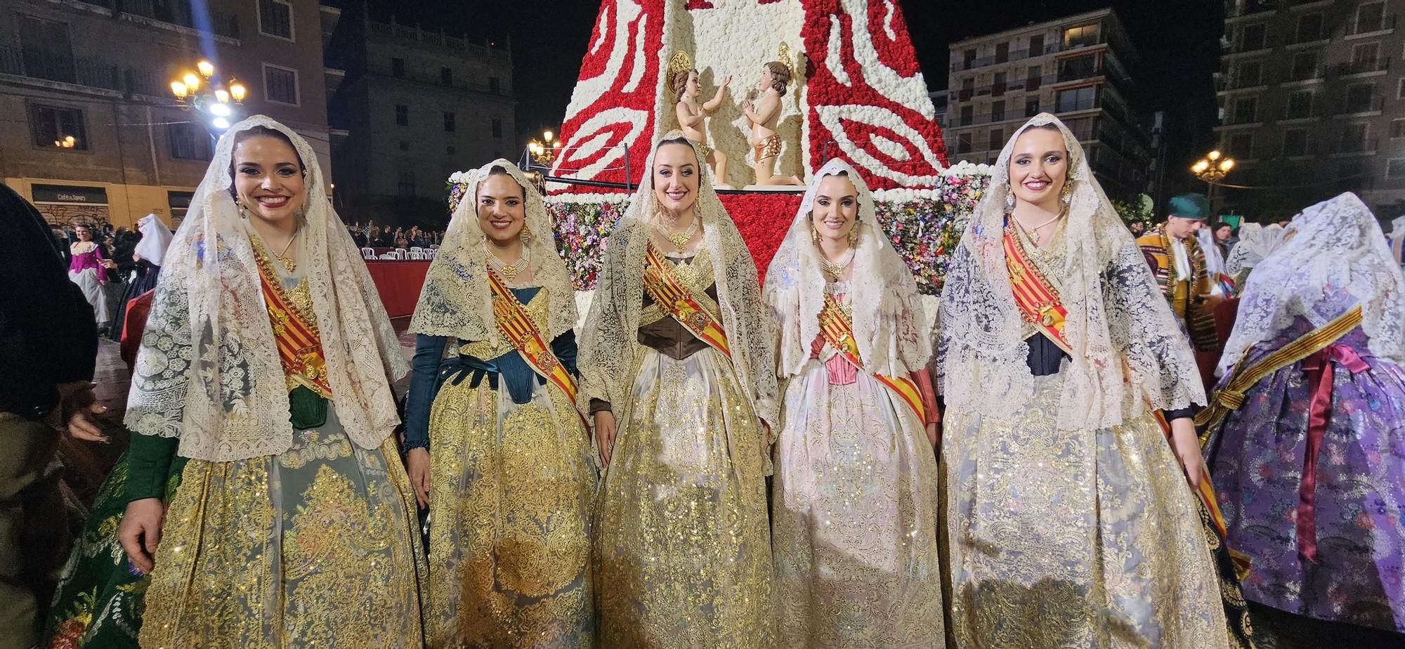 Carmen Martin (2022), Marina Civera (2019), Rocio Gil (2018), Consuelo Llobell (2020 y 2021) y Laura Mengo (2023)