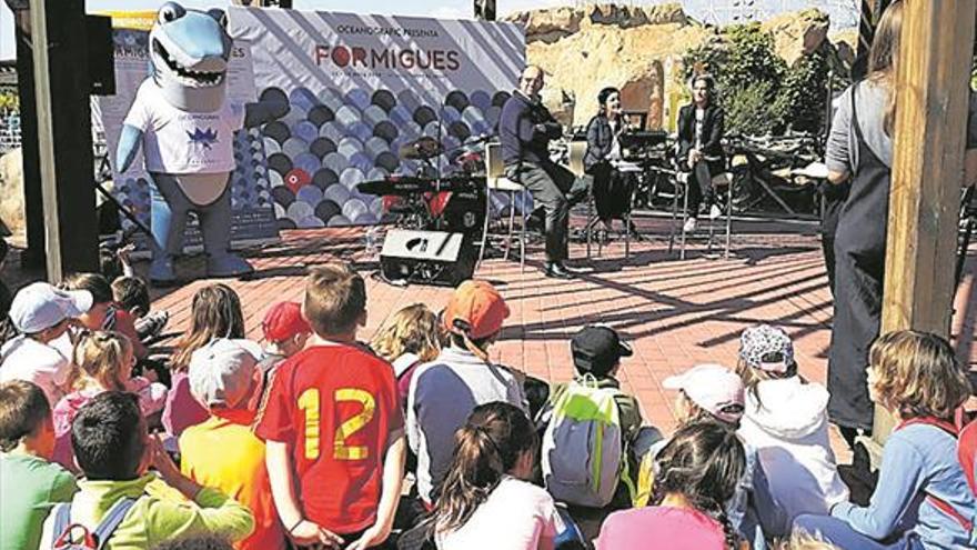 El Formigues Festival de Benicàssim ‘bucea’ en el Oceanogràfic de València