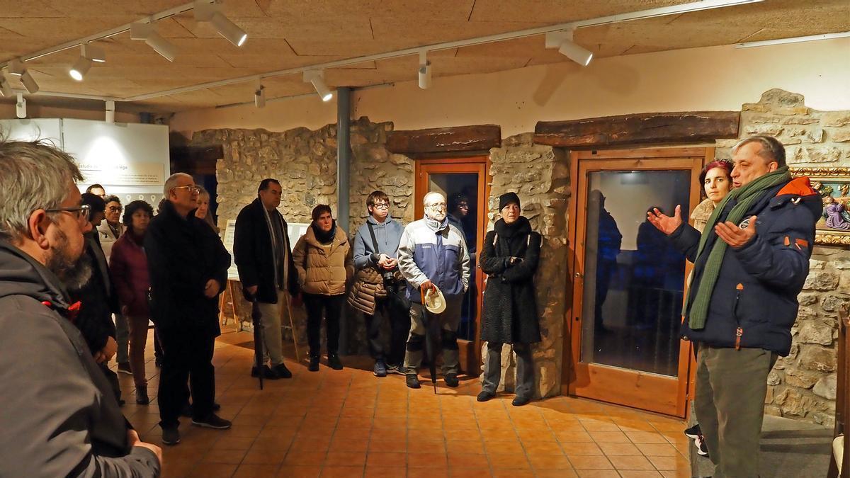 Inauguració de l'exposició sobre Magí Fàbrega a Súria, fa uns mesos
