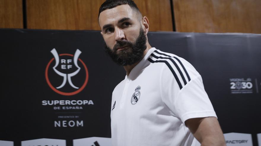 Benzema: &quot;He vuelto, sí, he vuelto&quot;