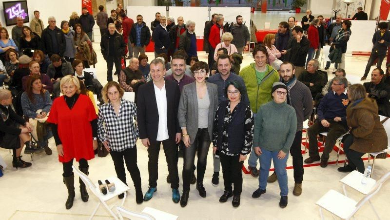 Violeta Barba y Fernando Rivarés presentan su candidatura al Ayuntamiento de Zaragoza