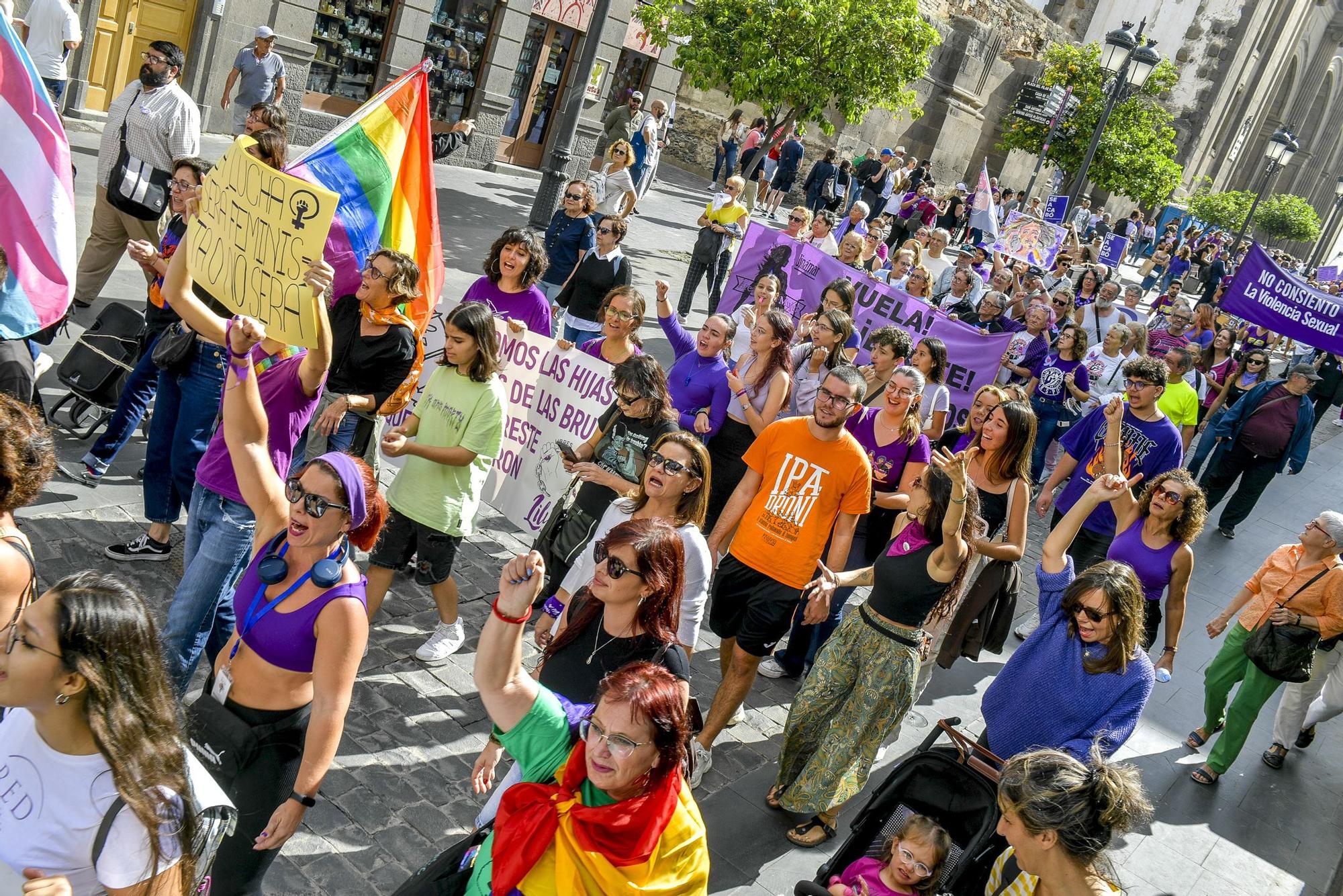 Manifestación del 25N contra la violencia machista