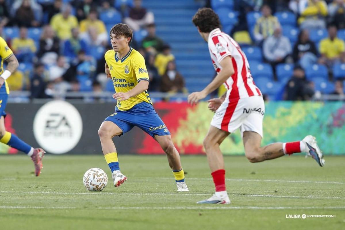 Así fue el partido entre el Sporting y Las Palmas