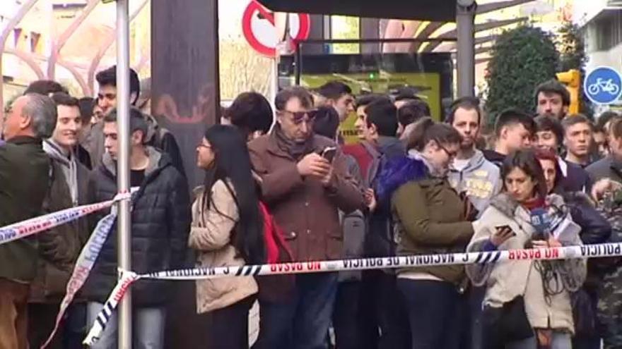 Detenido un hombre tras un atraco con rehenes en Gijón