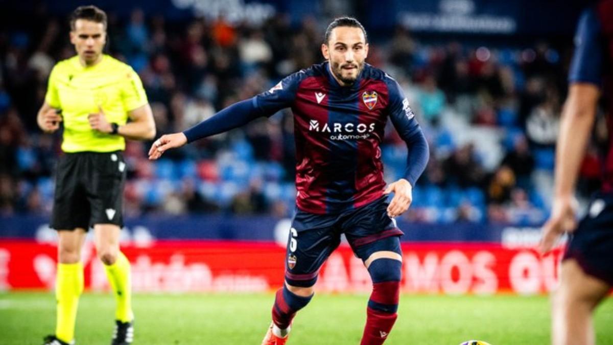 Kochorashvili, centrocampista del Levante