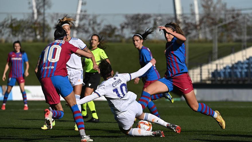 El Barça resuelve el &#039;clásico&#039; femenino en 23 minutos